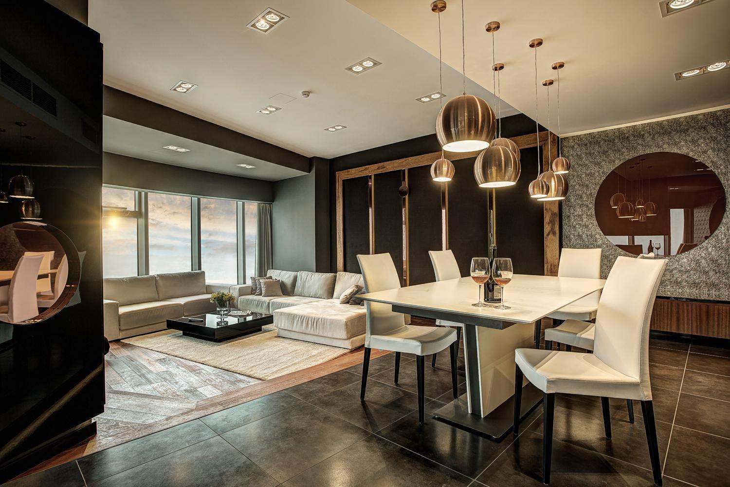 30Th+ Floor Apartments In Sky Tower 브로츠와프 외부 사진