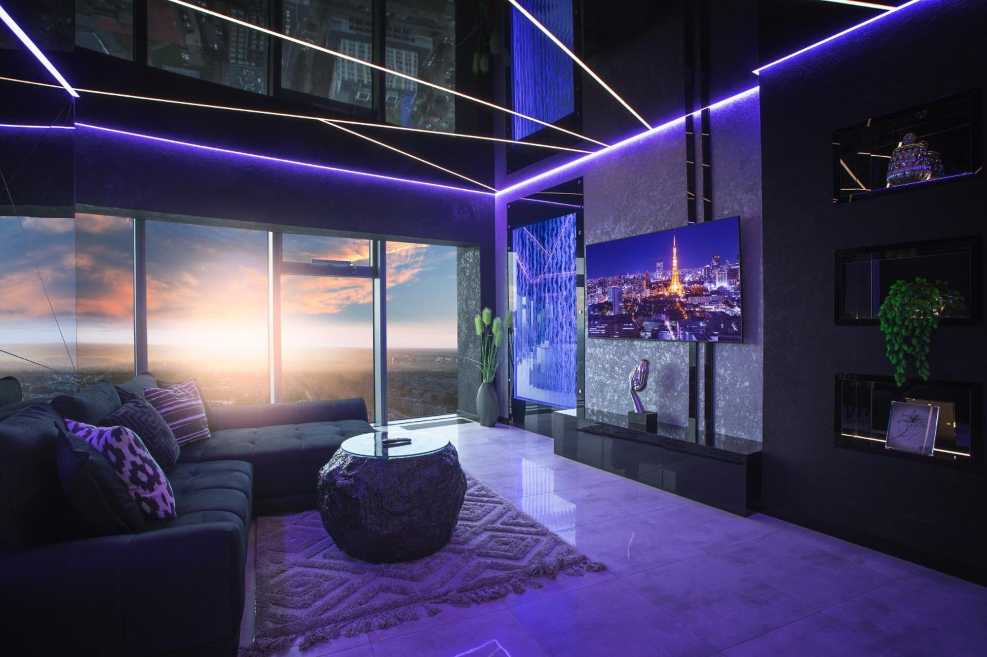 30Th+ Floor Apartments In Sky Tower 브로츠와프 외부 사진