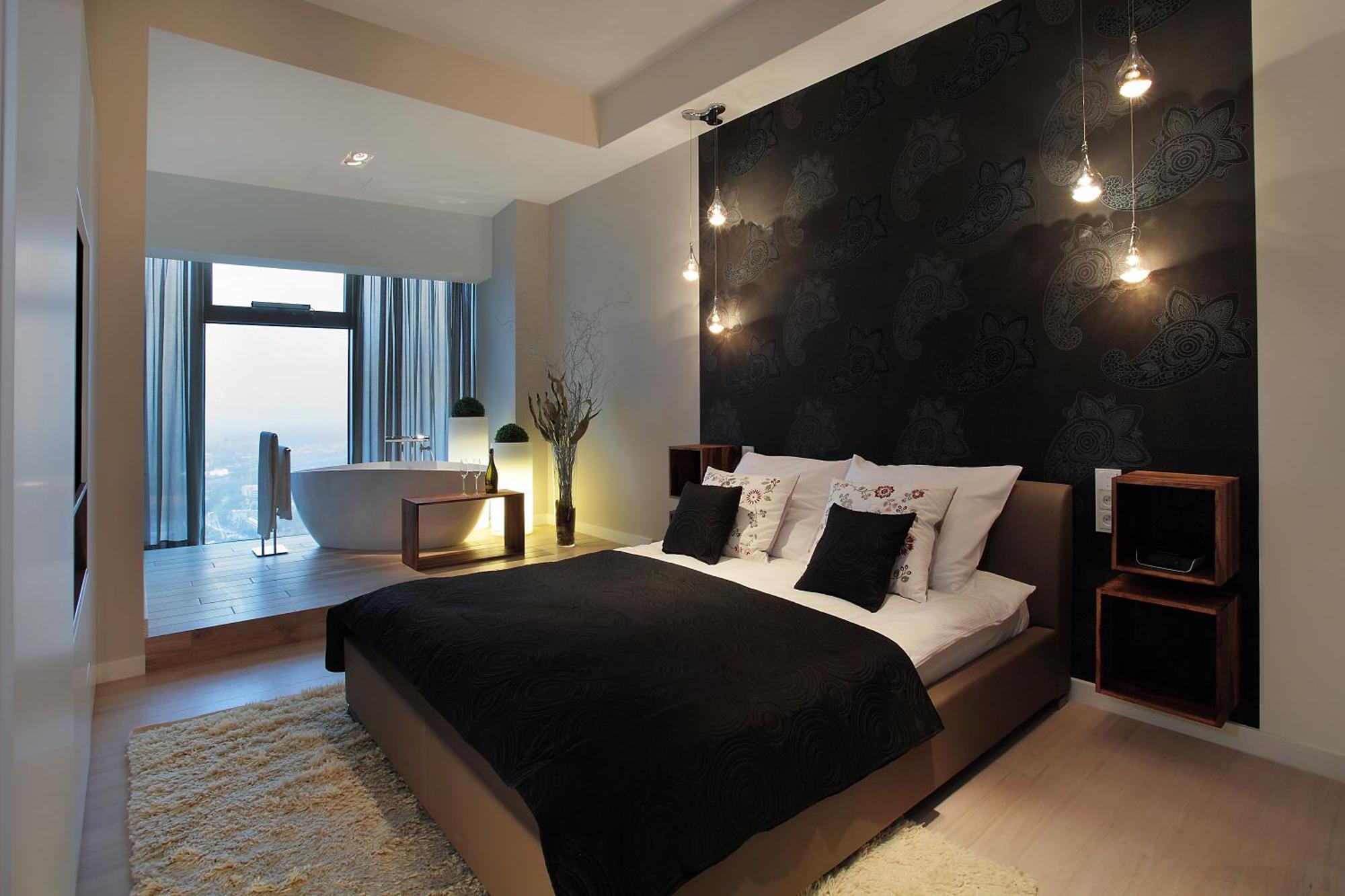 30Th+ Floor Apartments In Sky Tower 브로츠와프 외부 사진