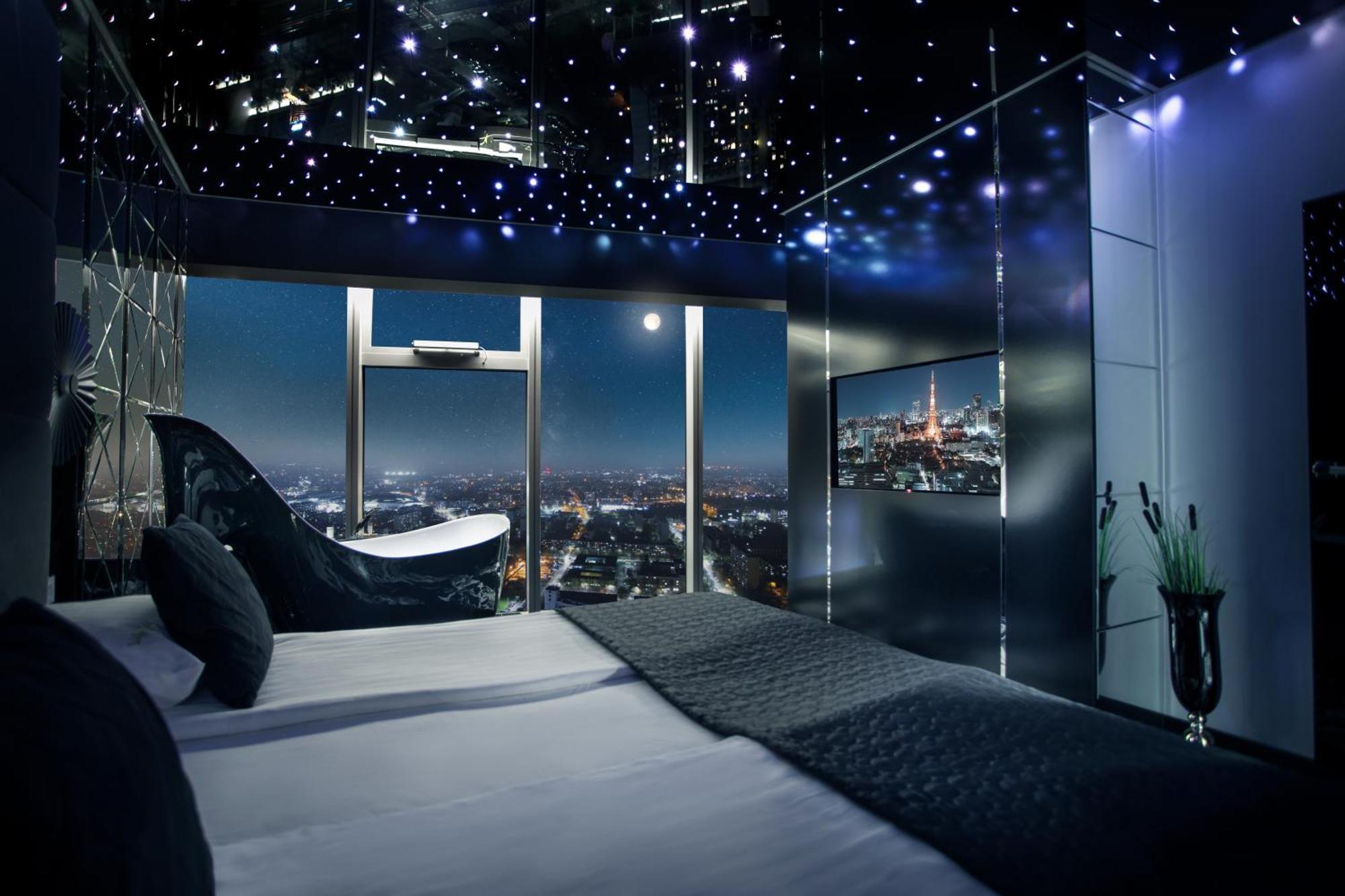 30Th+ Floor Apartments In Sky Tower 브로츠와프 외부 사진