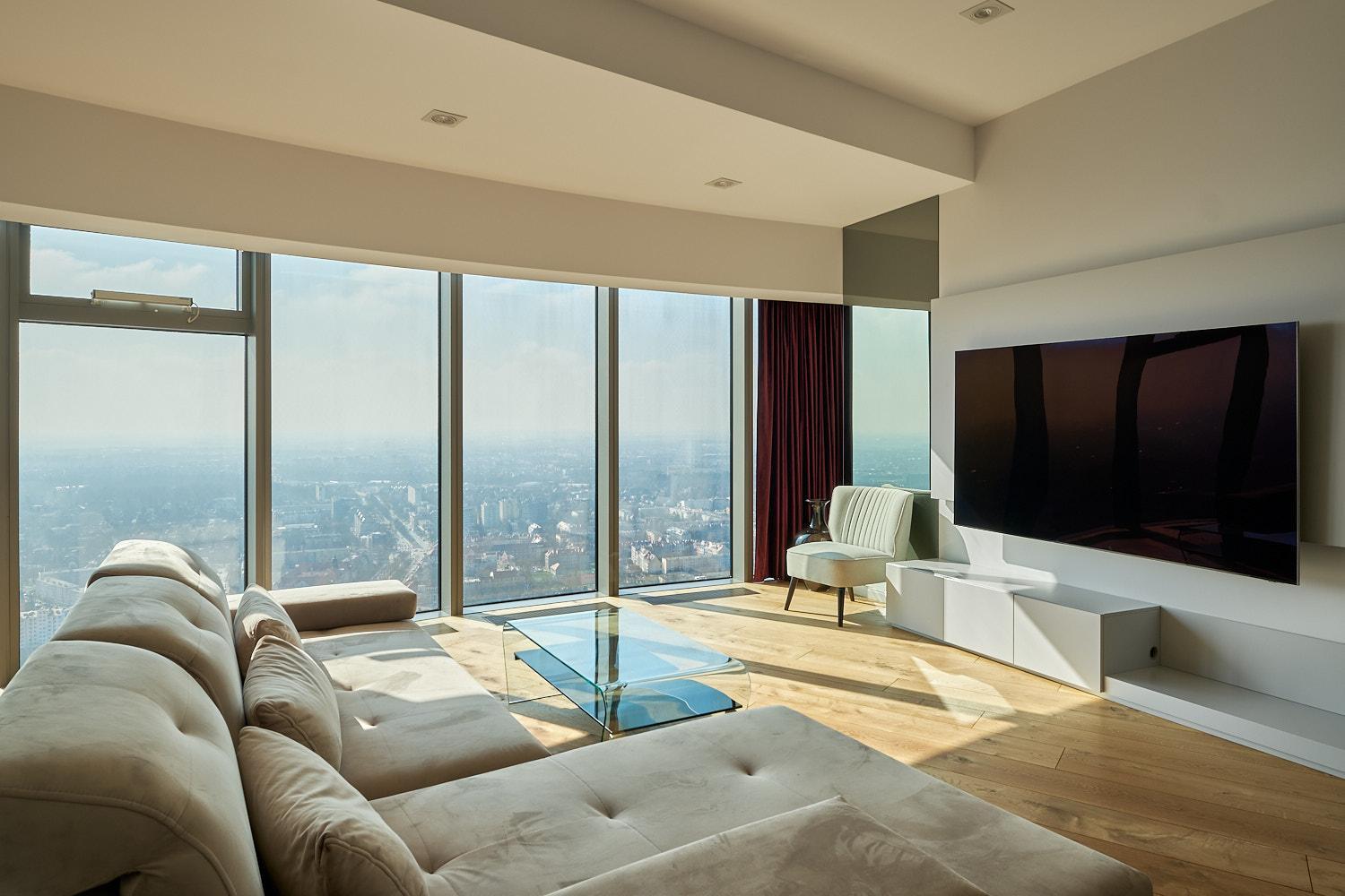 30Th+ Floor Apartments In Sky Tower 브로츠와프 외부 사진